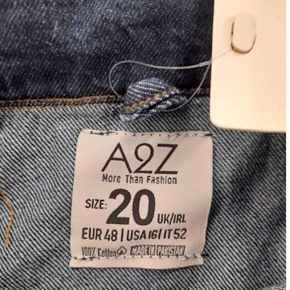 A2Z  Denim Jacket - NWT - Size 16 - Picture 3 of 5